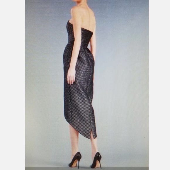 Isabel Garcia Black + Silver Formal Cocktail Dress - Picture 2 of 14